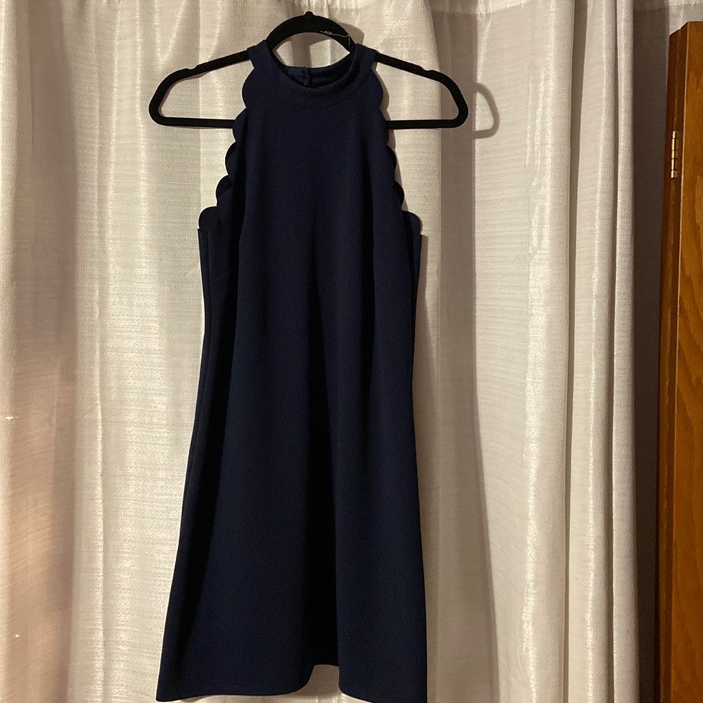 Navy blue dress